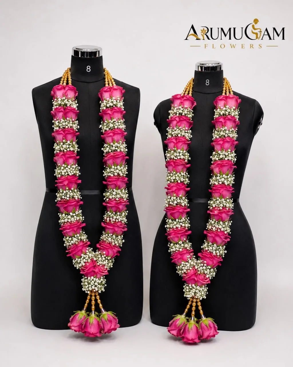 Pink (baby) Rose Garland