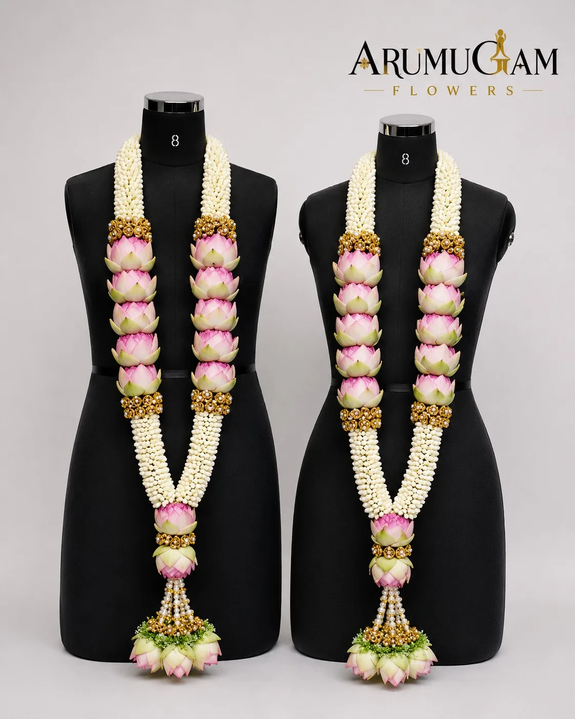 Lotus  Nanthiyavattam Garland